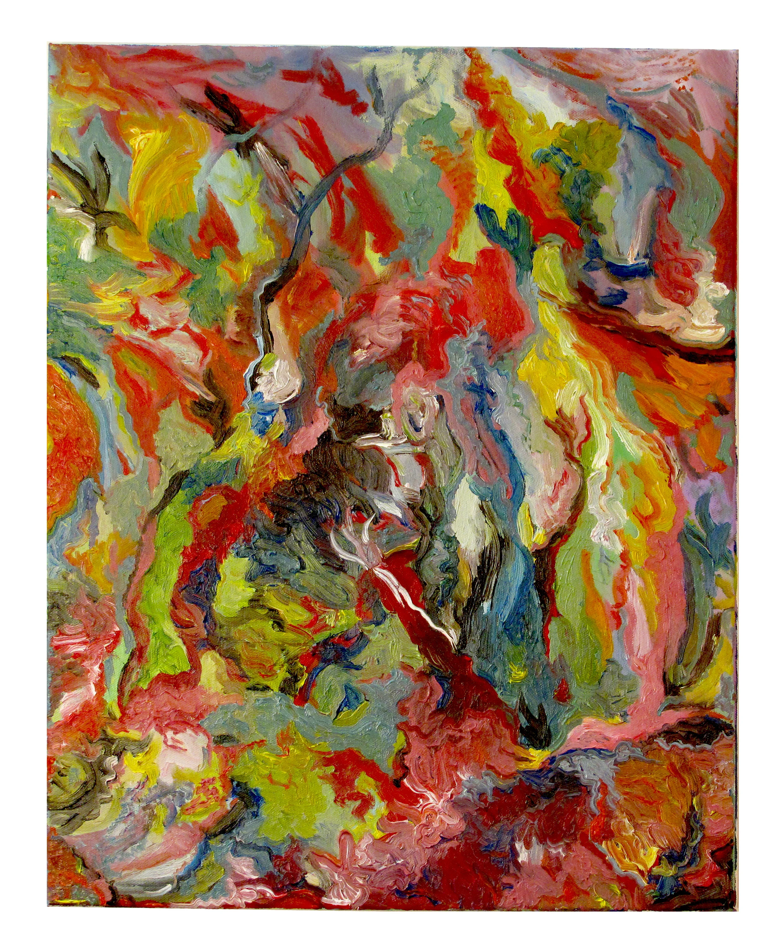 Path (2012, Oil on Canvas, 20"/16")