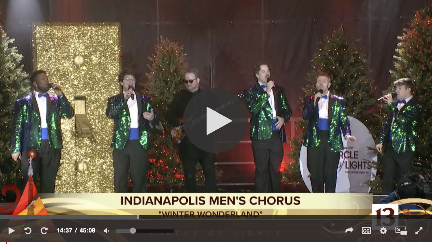 Watch the IMC's Performance at the 2025 Downtown Indy Circle of Lights presented by IBEW 481!