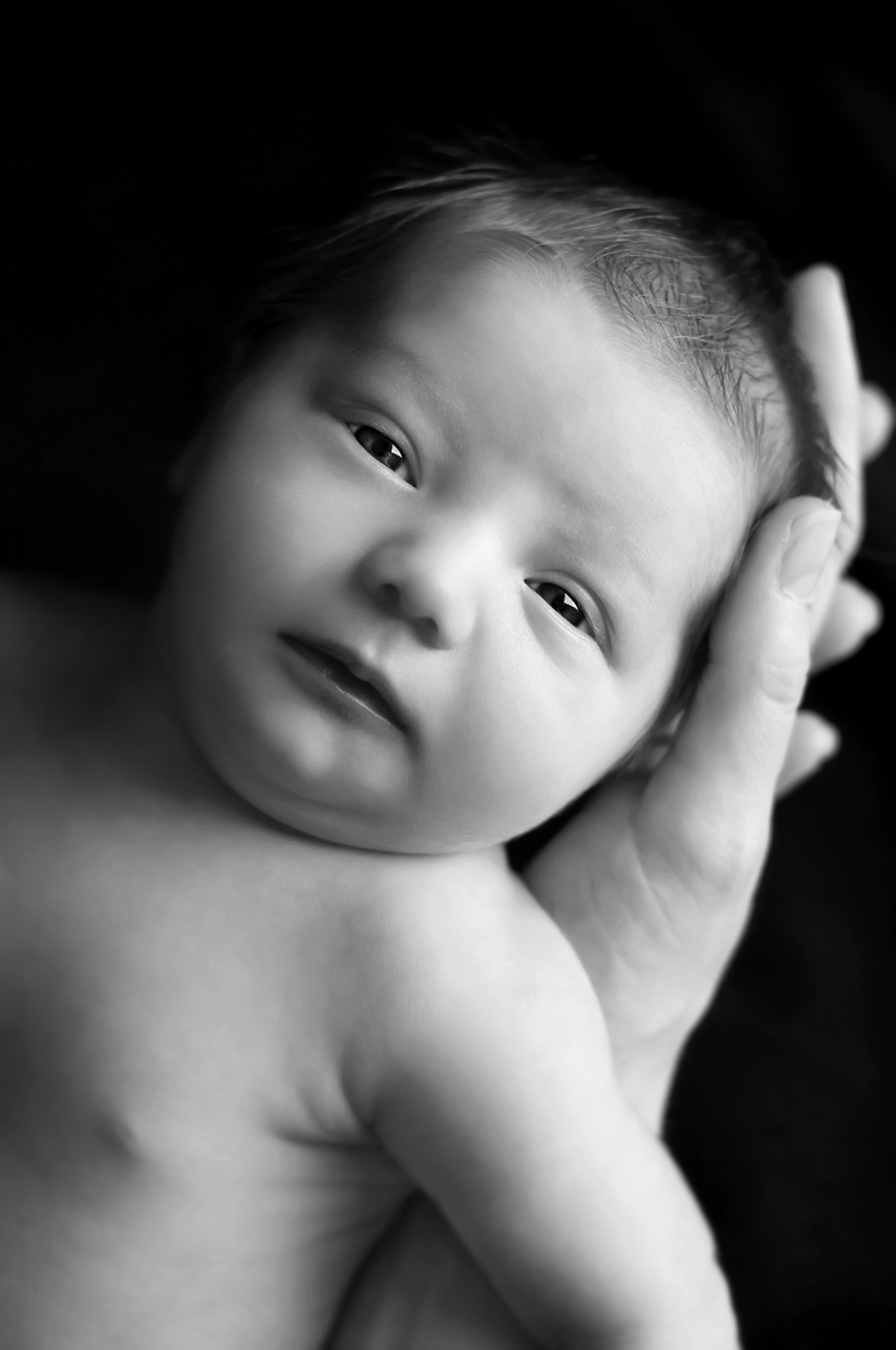black and white session