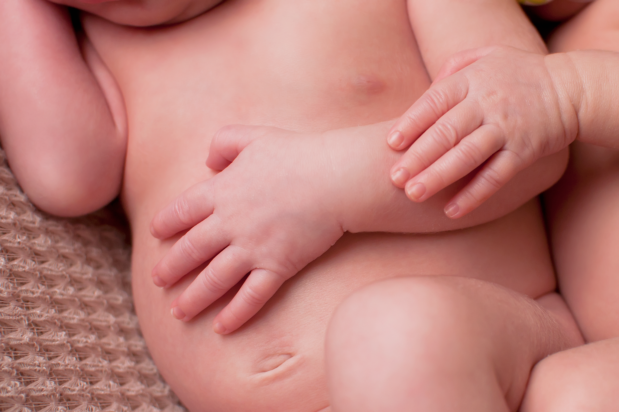 sweet newborn twins