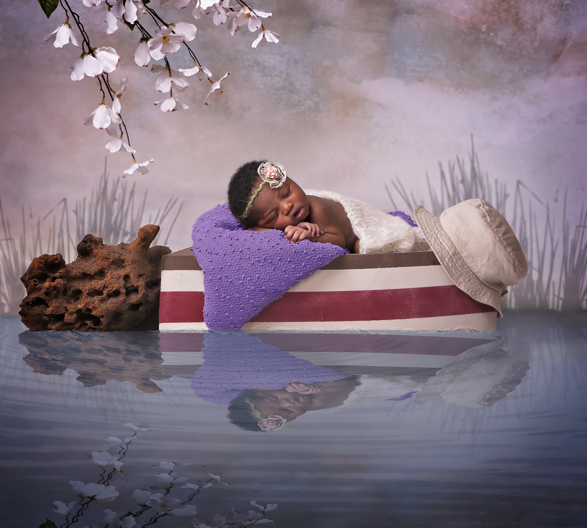 composite baby art