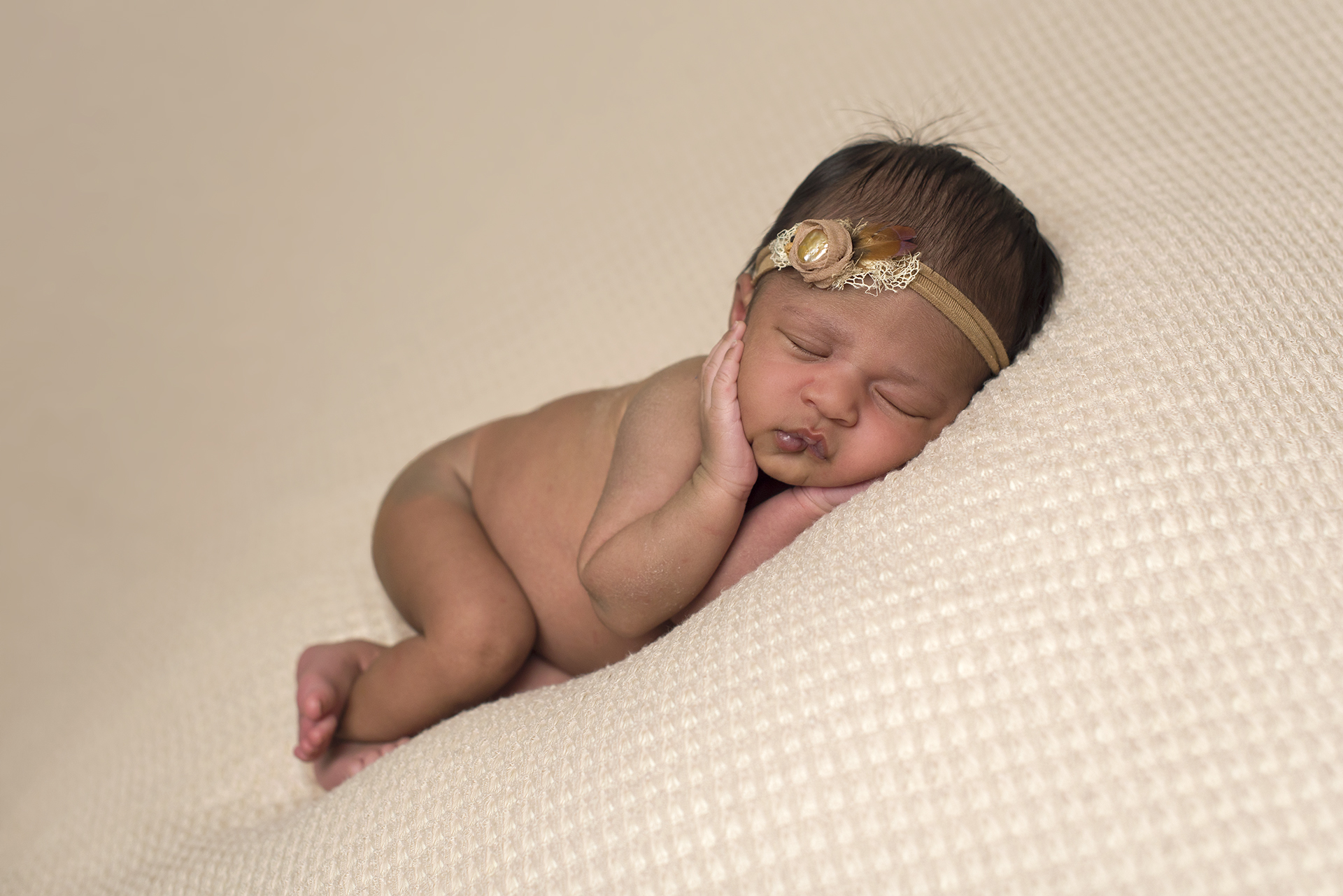 little angel newborn girl