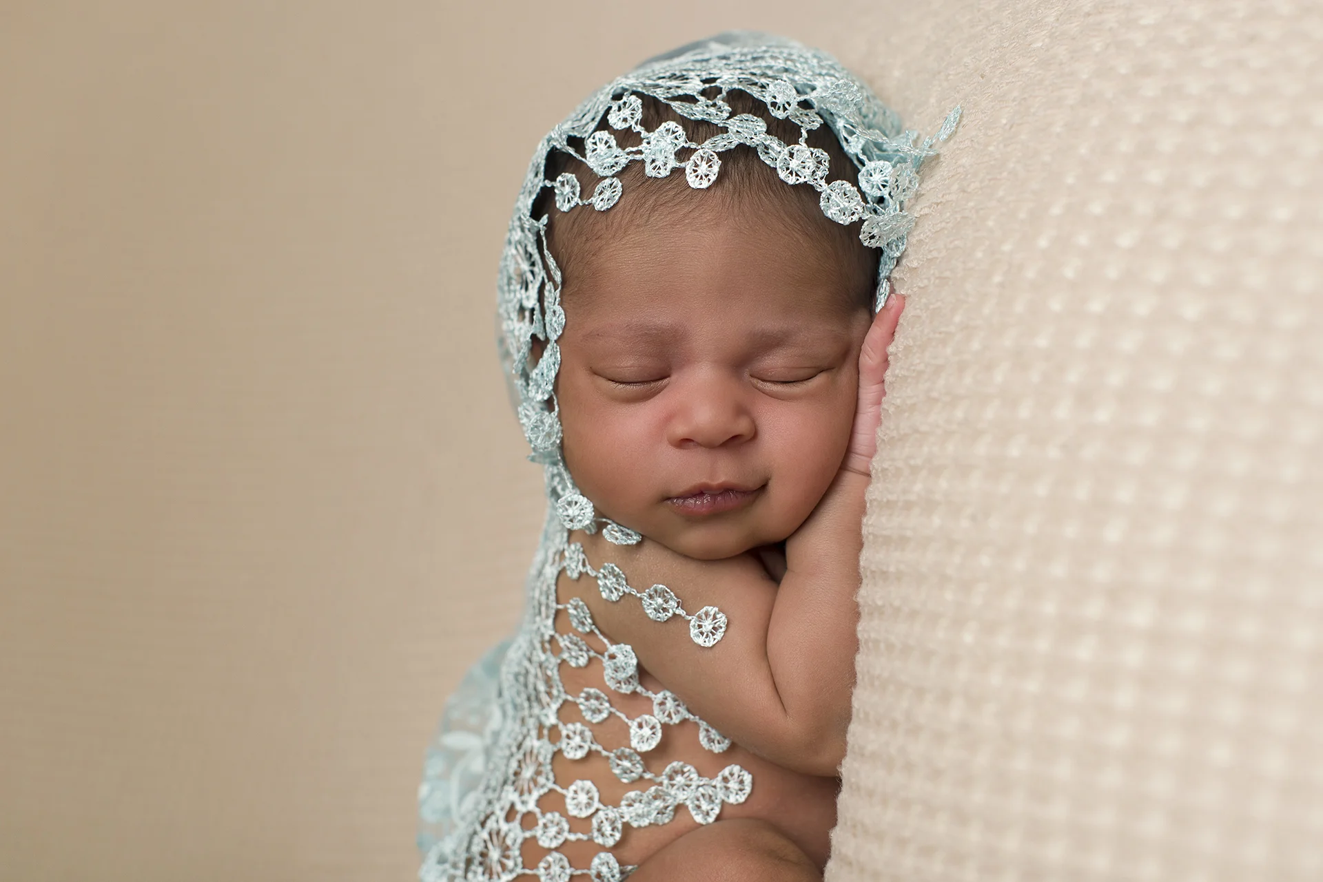 smiling baby girl photo