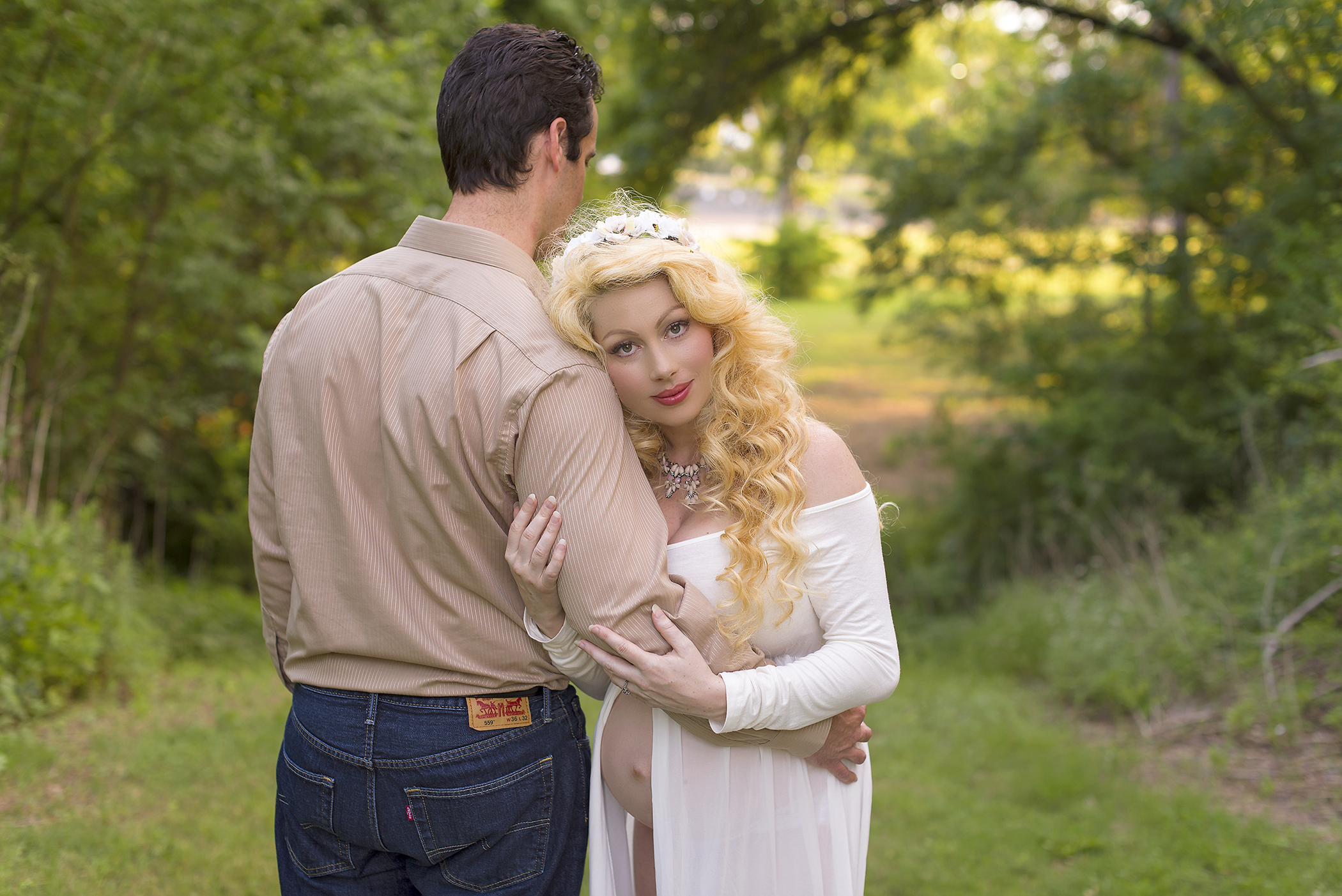  Natural scenery and lighting, maternity portraits in Round Rock 