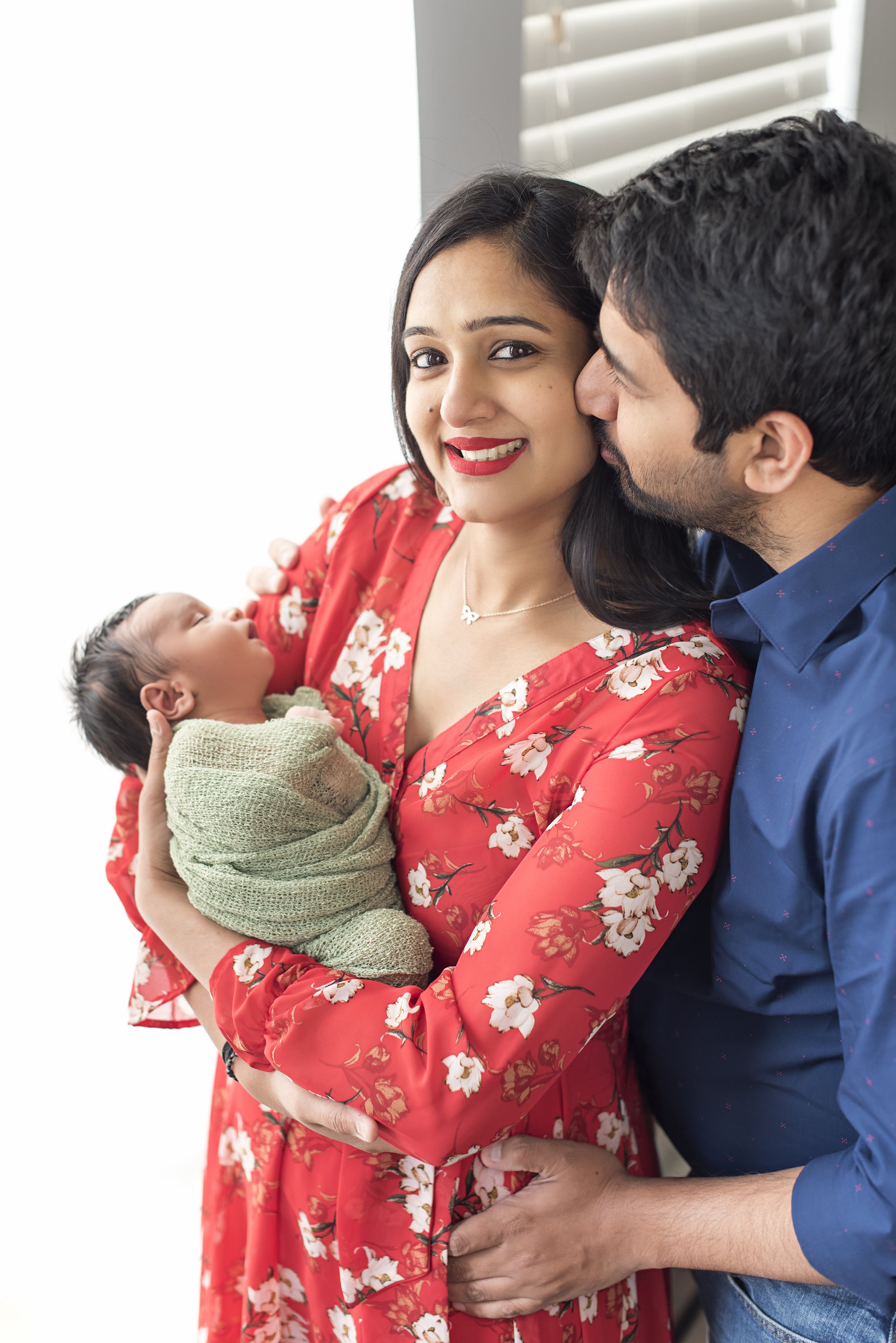 proud parents newborn photos