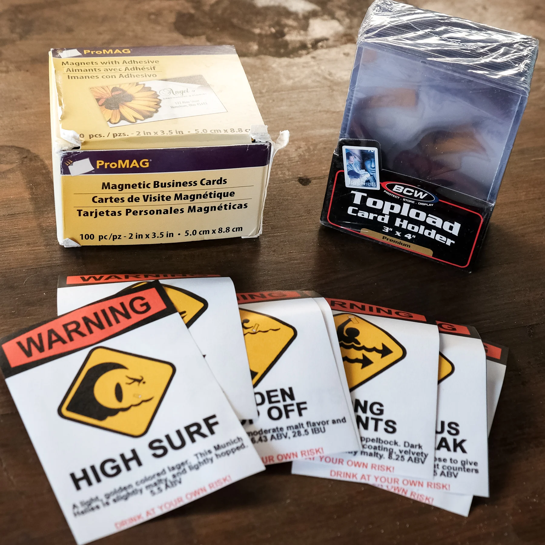 Minor Keg Fridge Facelift (New Tap Labels)