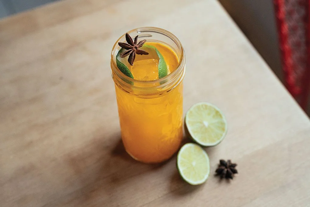 Jonnie Sirotek | Paper Laundry Call in Denver features function in its turmeric and tonic beverage, served either hot or cold, boozy or not.