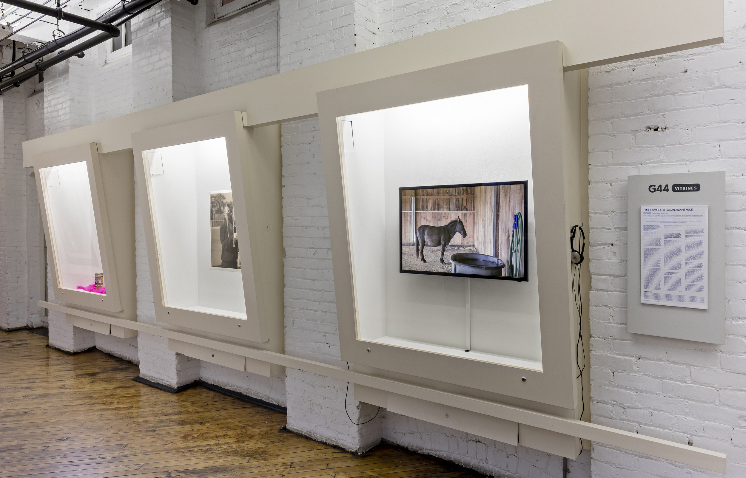 Installation view at Gallery44