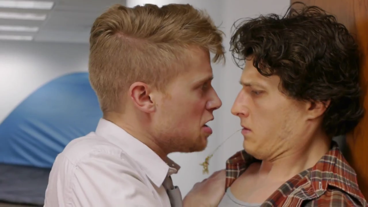 Joe (left) and Matt (right) are, unfortunately, not about to get romantic .