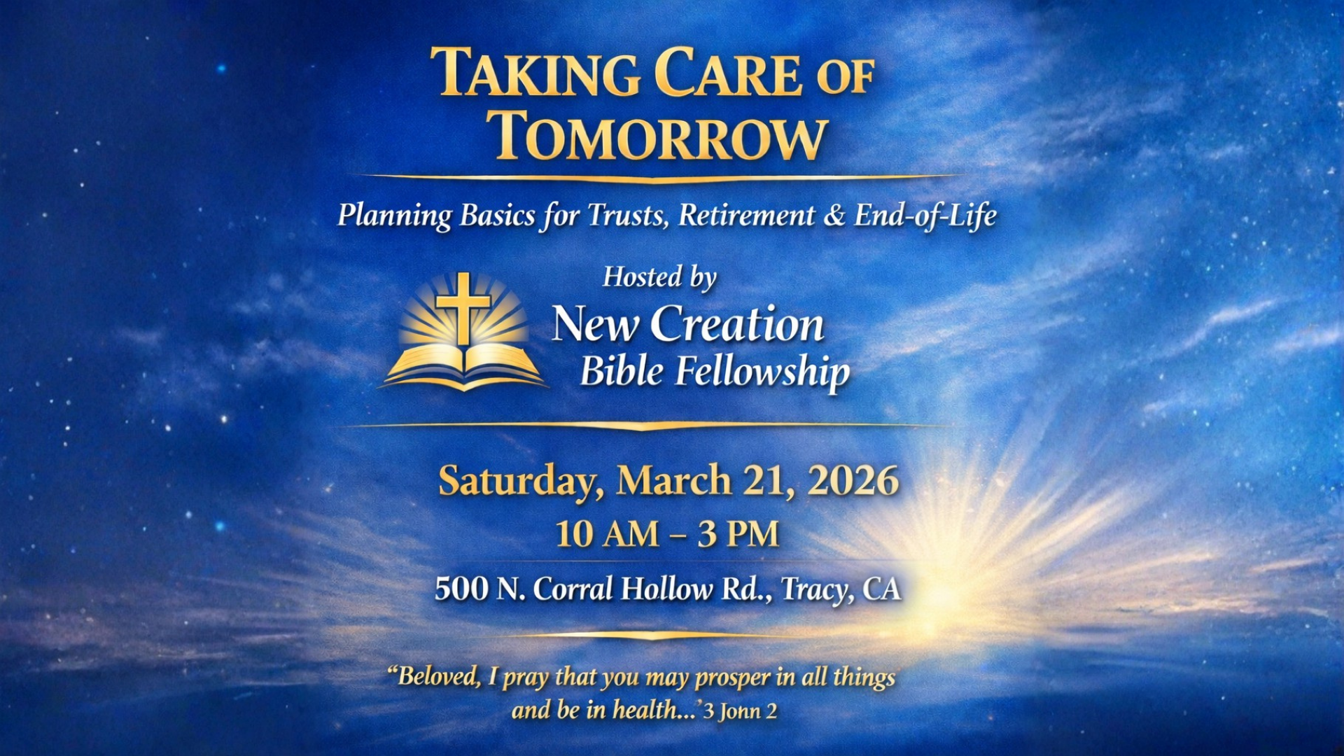 Taking Care of Tomorrow