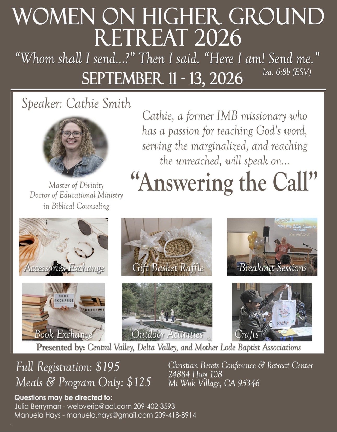 Women on Higher Ground Retreat 