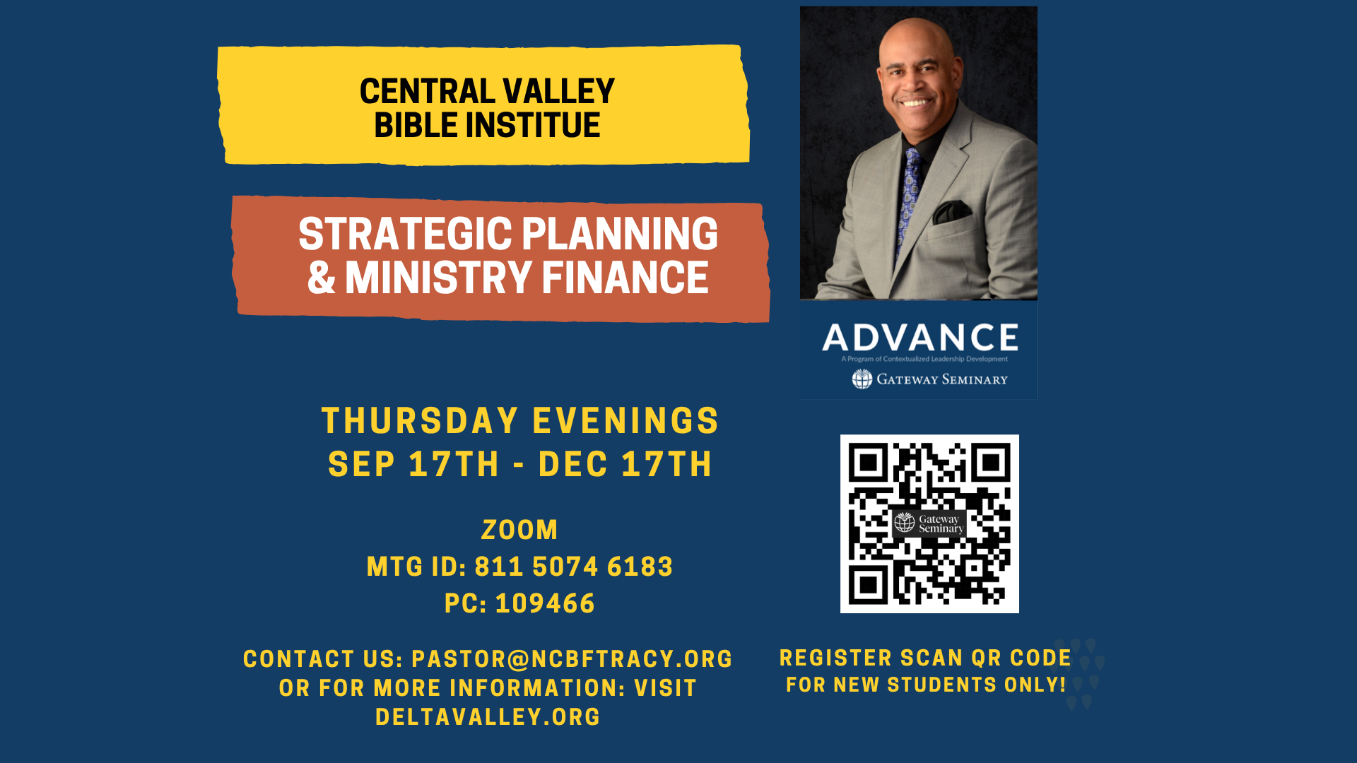 Strategic Planning &amp; Ministry Finance