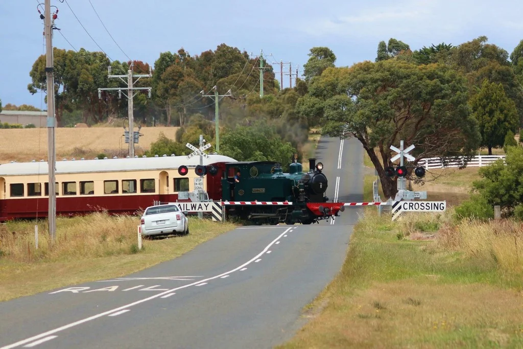 Bellarine Railway "Pozieres" at Banks Road.&nbsp;