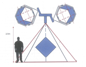 Preliminary design for Point Lonsdale installation.