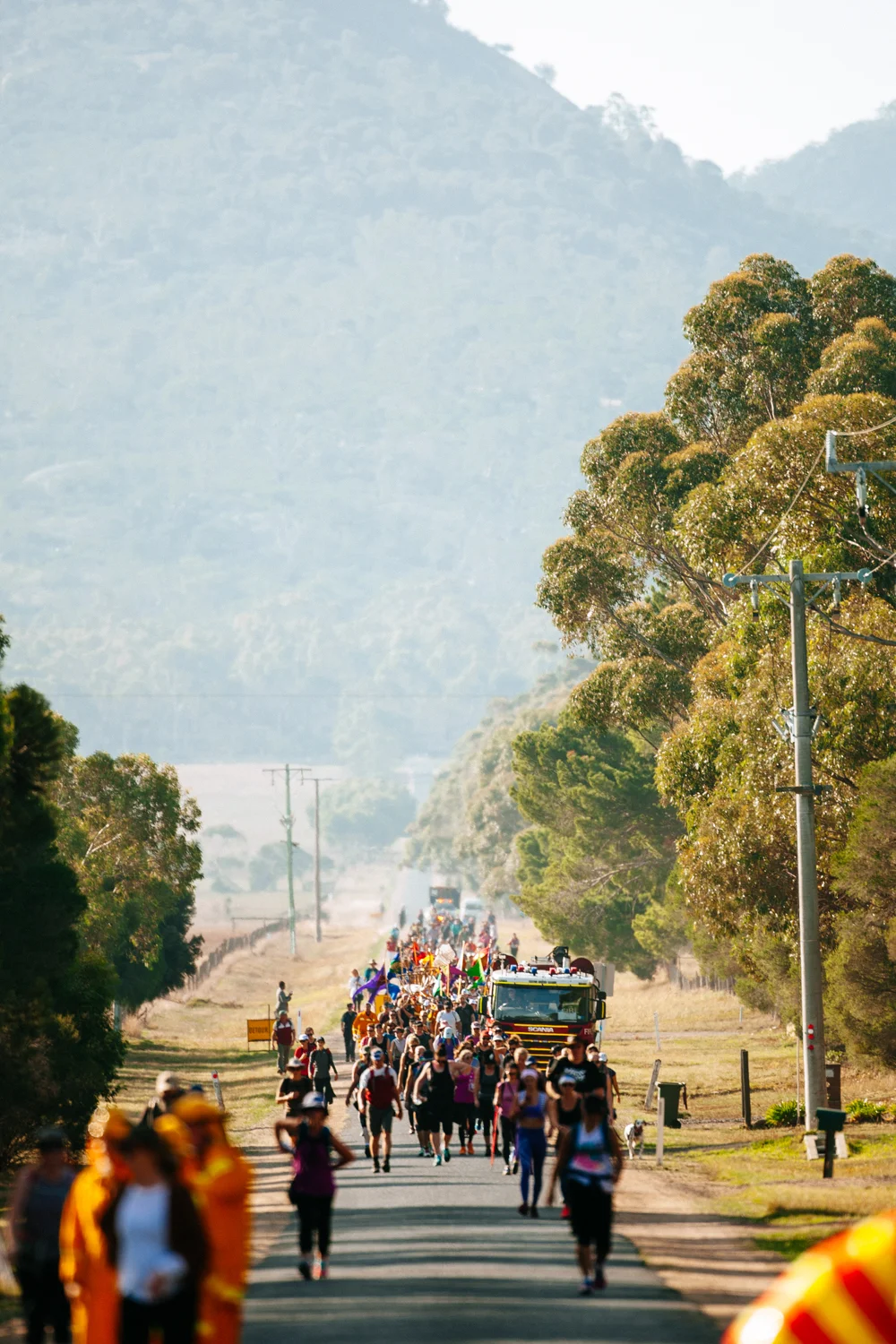 The journey begins.  Image by Dean Walters Photography