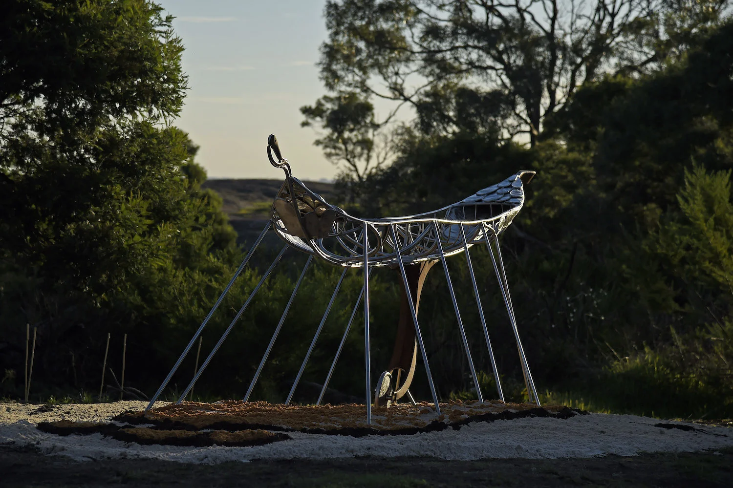 Remnant Canoe Artist: Benjamin Gilbert Photographer: Jeff Crow