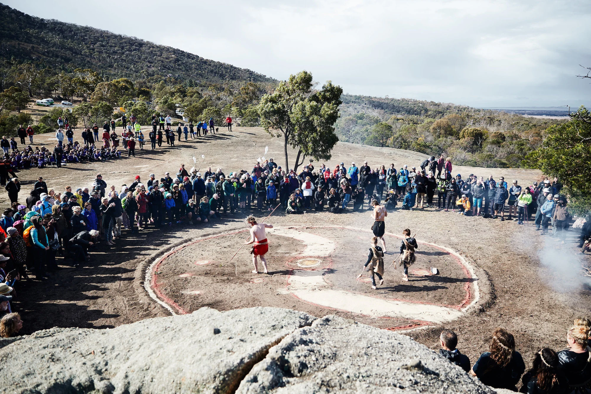 Gathering of the Elders Ceremony; Photographer: Jarrah Lynch