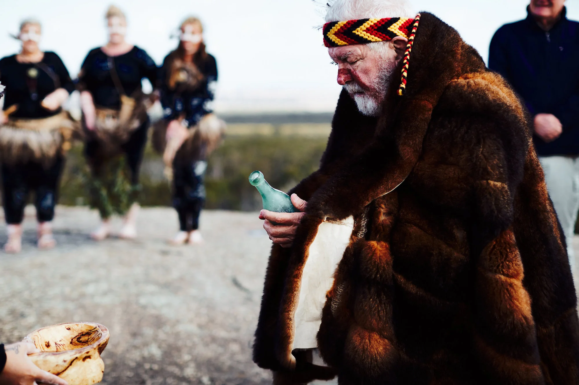 Gathering of the Elders Ceremony; Photographer: Ed Sloane