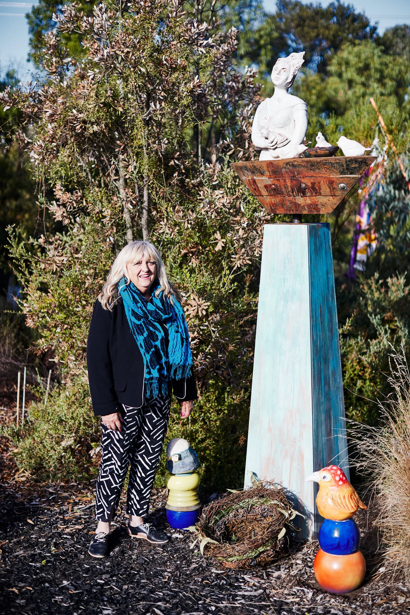 Artist Kaz McGlynn; Photographer Jarah Lynch