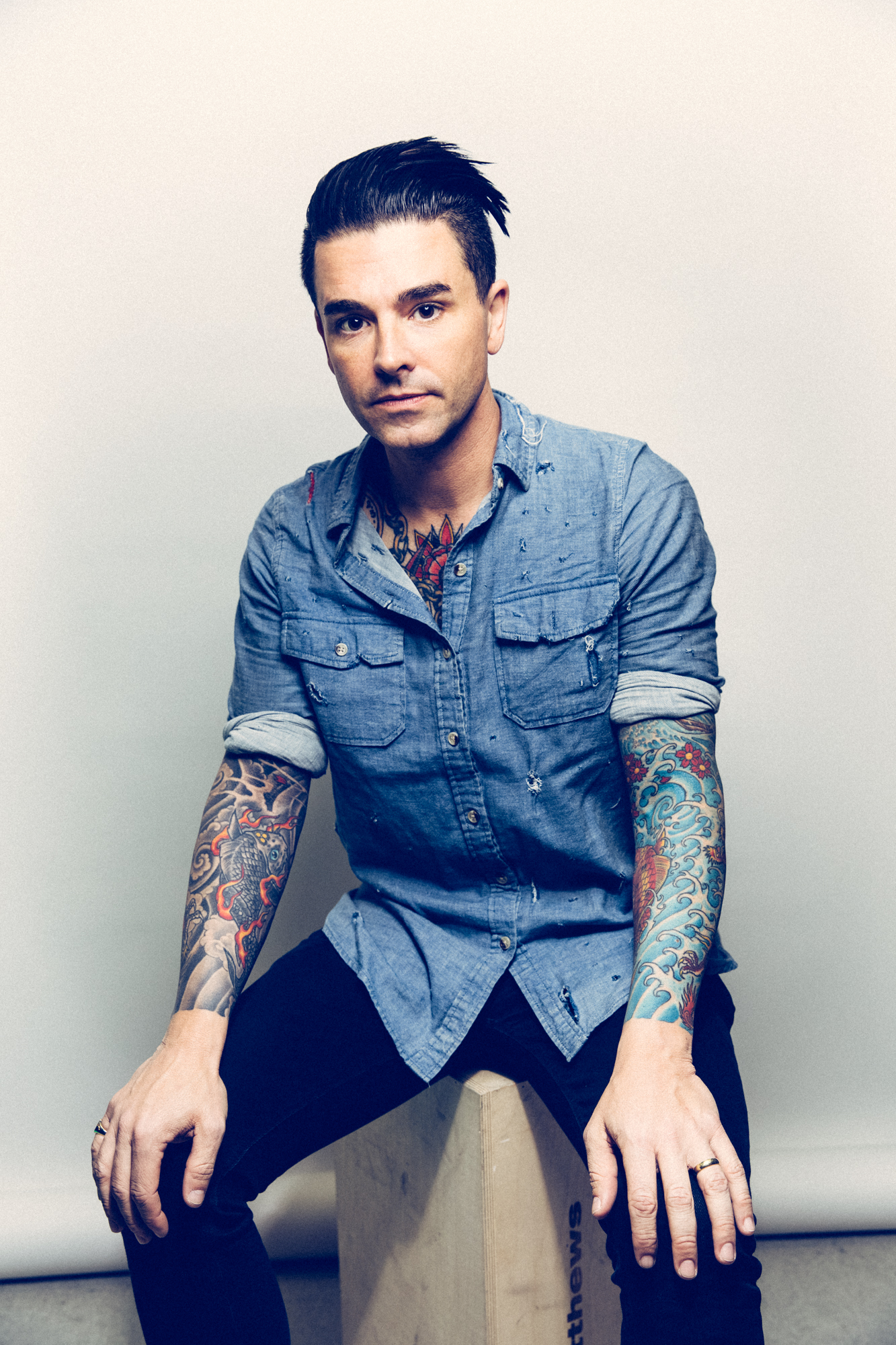  Chris Carrabba of Dashboard Confessional 