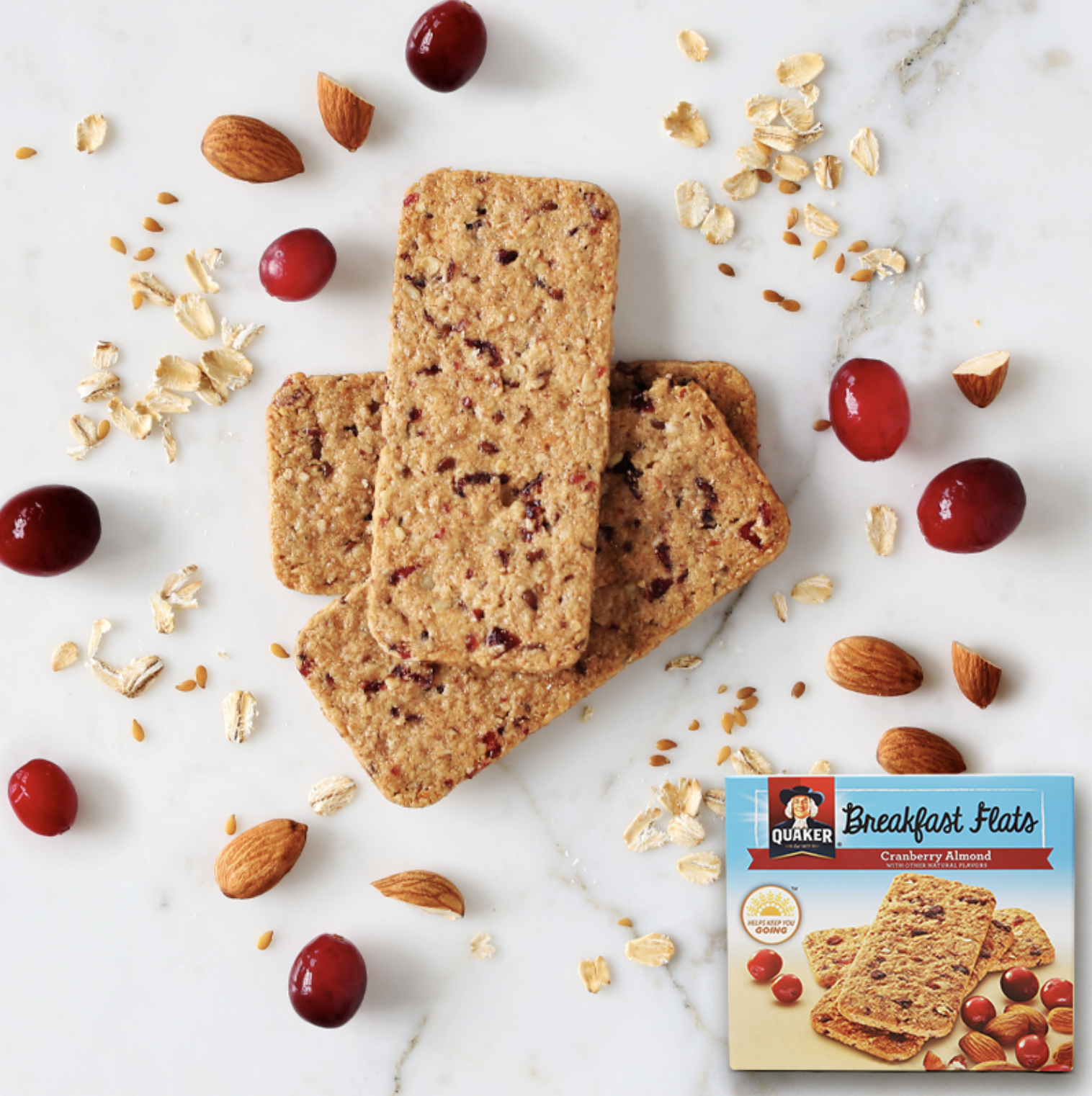  Quaker Oats Breakfast Flats 