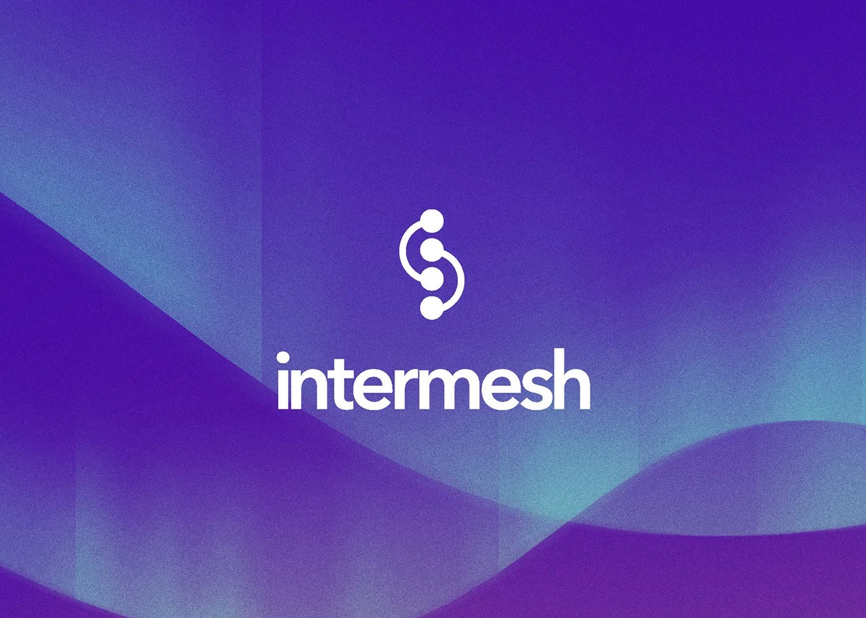  Creative direction for Intermesh, an innovative company harnessing the technology of the 'mesh' network to provide greater scaleability over blockchain. Our scope of work consisted of logo design, corporate identity, and animation.  Lead Designer: Y