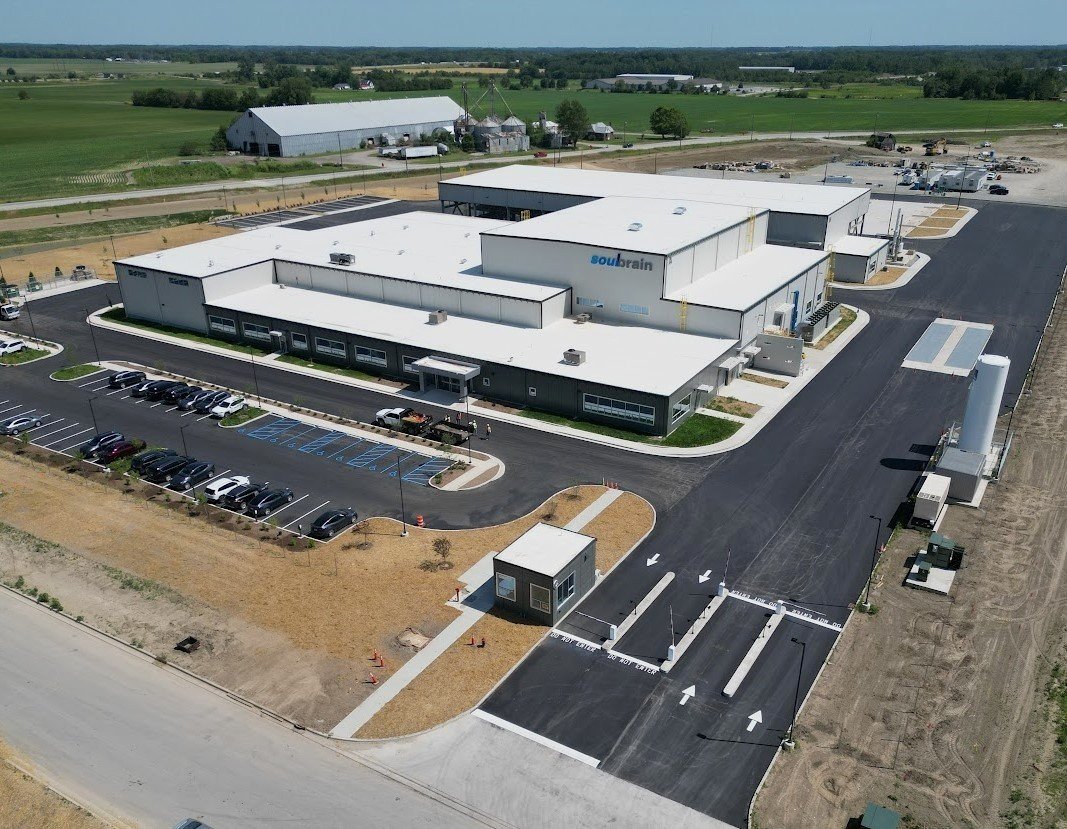 Drone Image of Soulbrain Mi Indiana Kokomo Plant