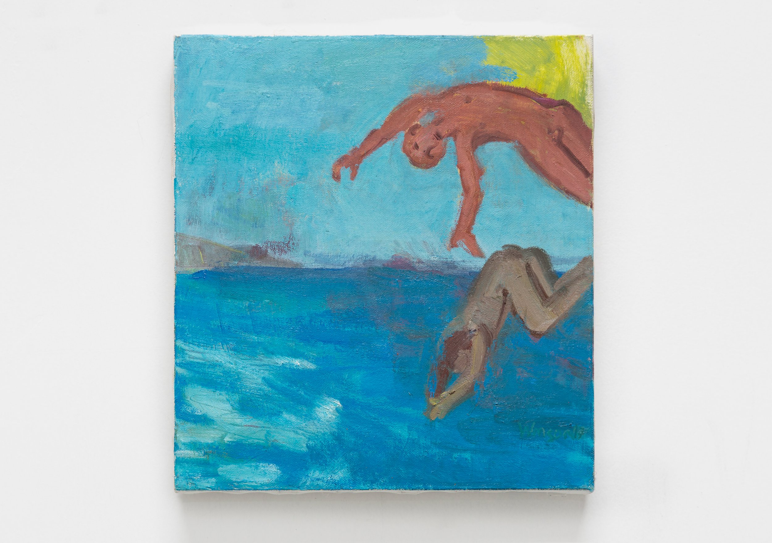 The Arch , 2017, Oil on canvas, 11 x 10”