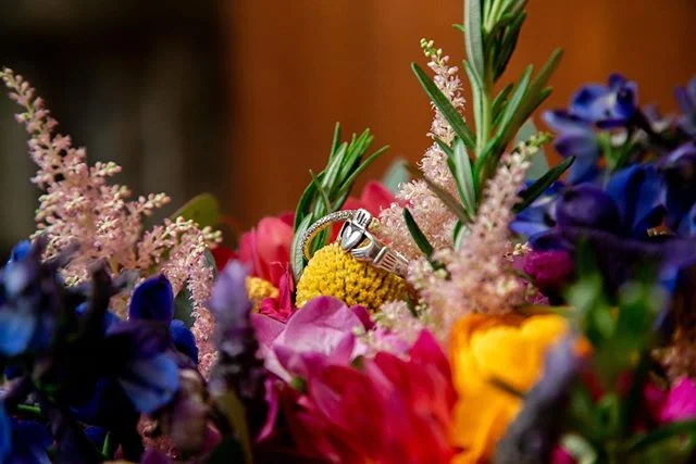 Rachel and Chris had such a lovely intimate wedding at @berkshiremuseum yesterday. So much love and laughter. Chris&rsquo; wedding ring is a Claddagh ring, which represents love, loyalty, and friendship-such a perfect way to symbolize their connectio