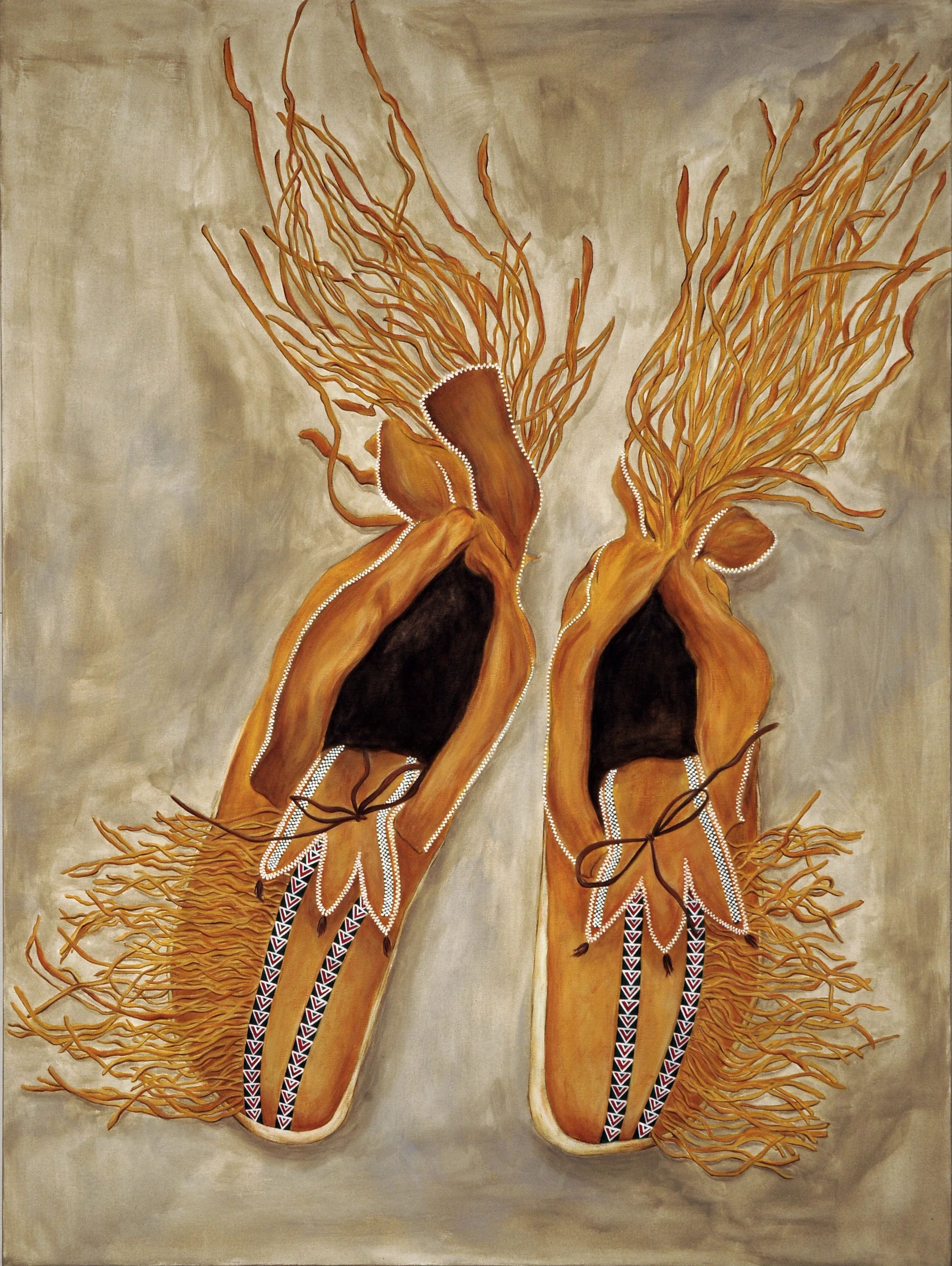   Path of Lightfoot   Acrylic on canvas  30" x 40" 