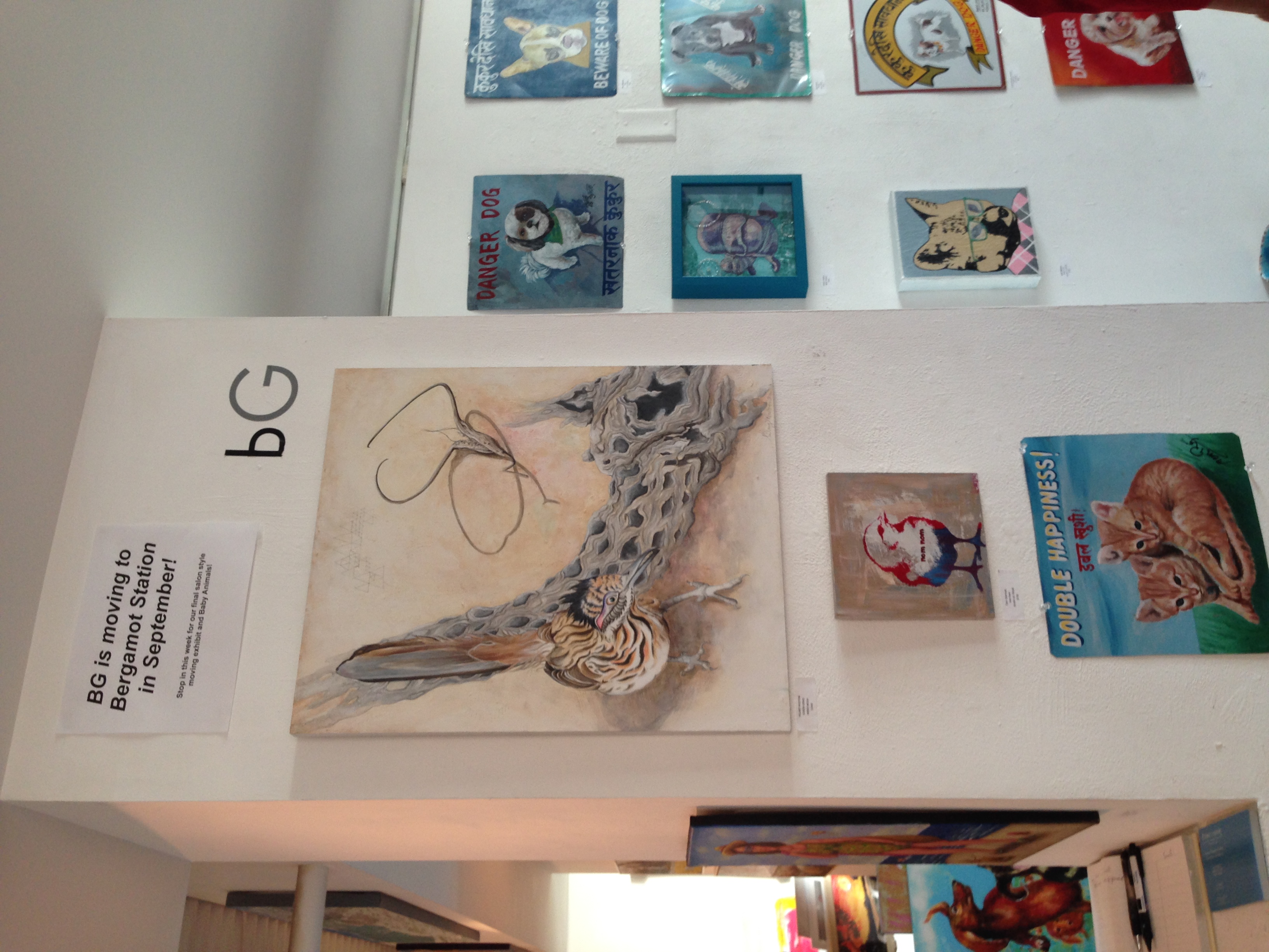 Last show at bG Gallery, Ocean Avenue before our big move to Bergamot Station! Space g8a. Bergamot Station. 2525 Michigan Avenue, Santa Monica, CA. (Tuesday - Saturday | 11:30 - 6pm).