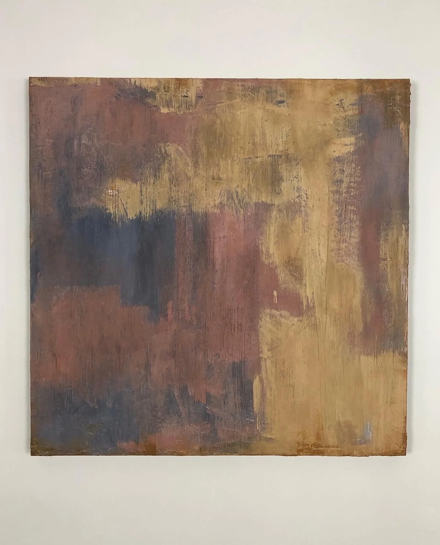   Thunderhead   Carved plaster, lime wash + acrylic on canvas  36” x 36”   SOLD  