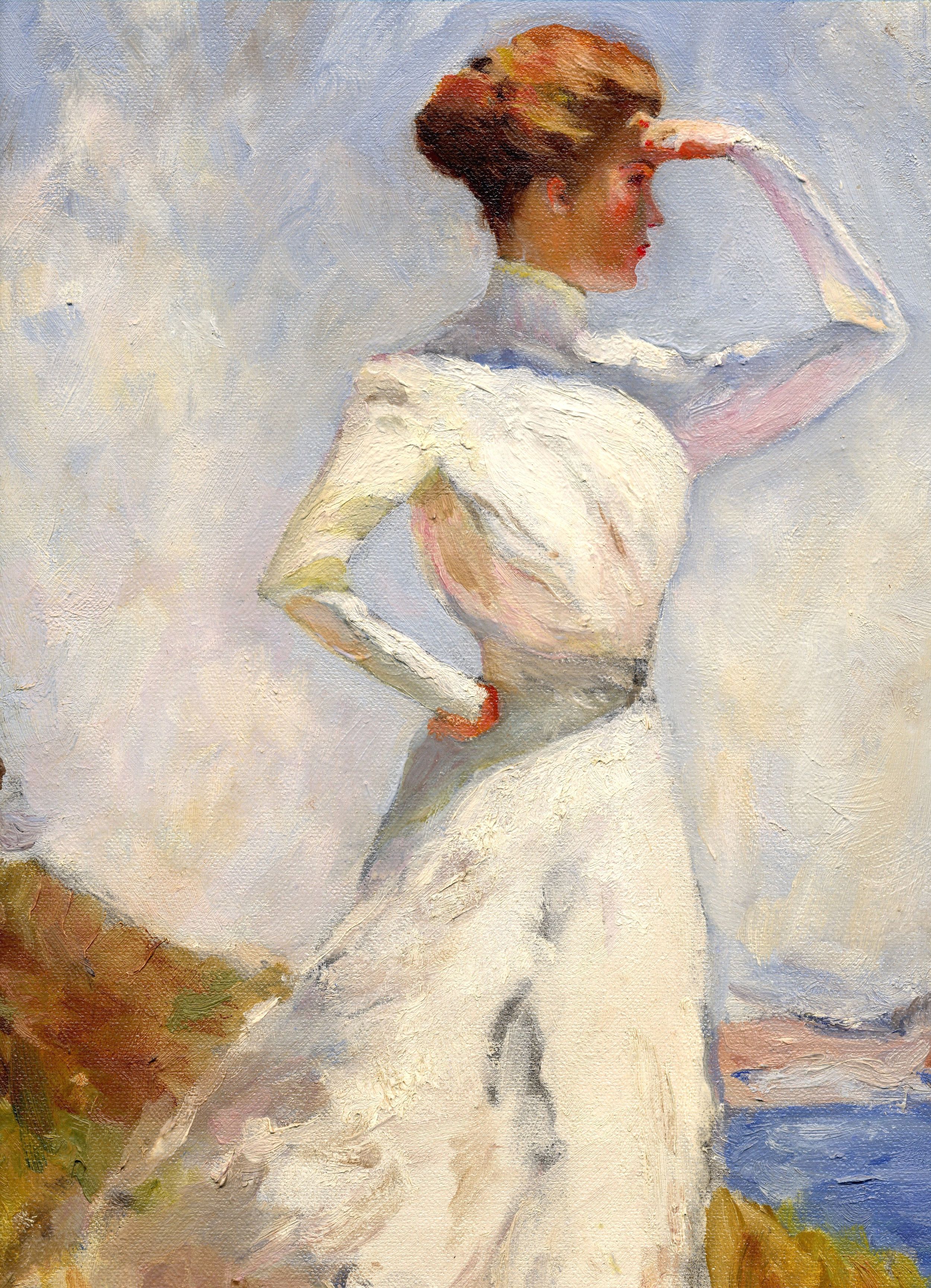 Eleanor (or Sunlight) study by George Porter after Frank W Benson