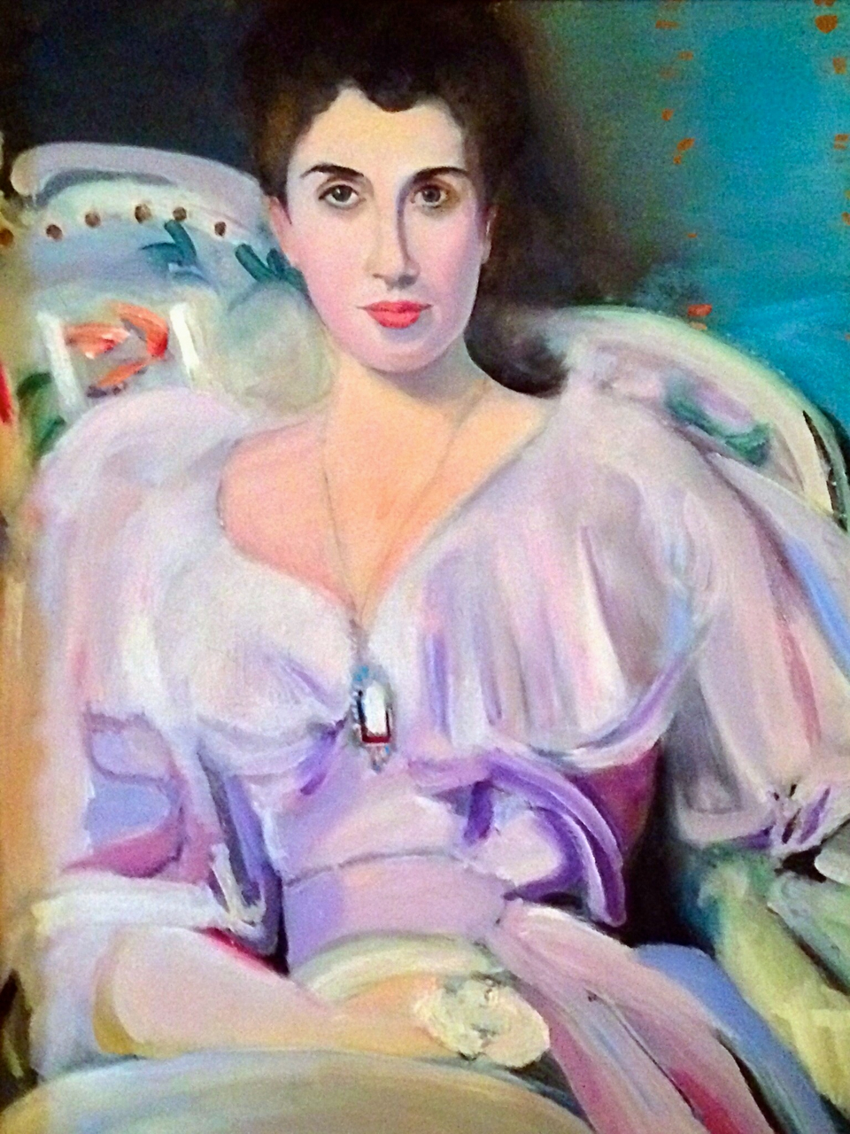 lady agnew of lochnaw study by George Porter after John Singer Sargent