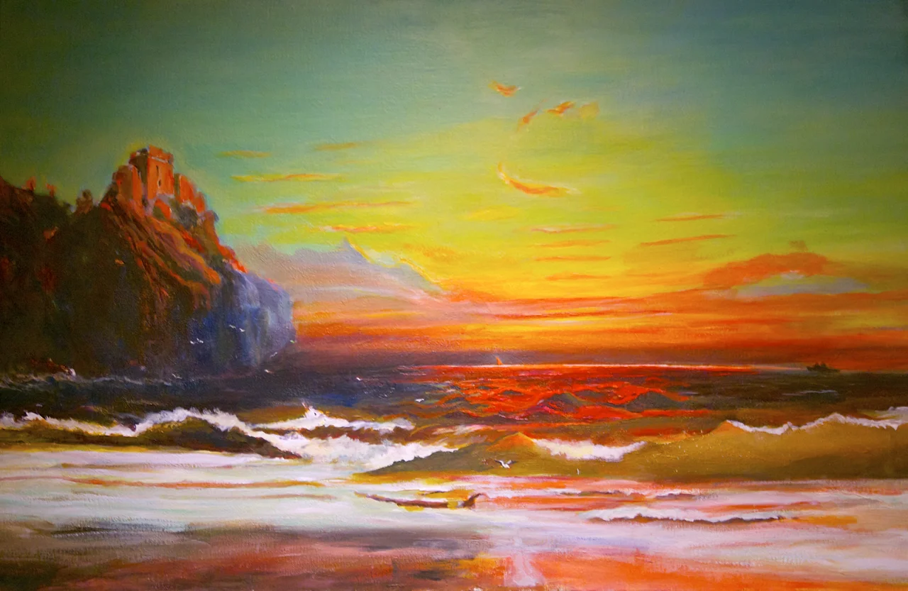 Fine artist George Porter's solo art show "After the Masters: Light in the Landscape" opens May 1, 2015 6P-9P at Stone Center, Inc.