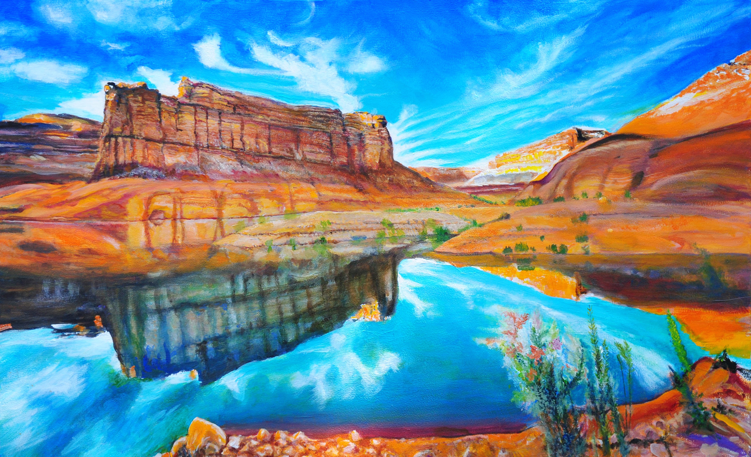 Grand Canyon-Lake Powell Reflections by George Porter