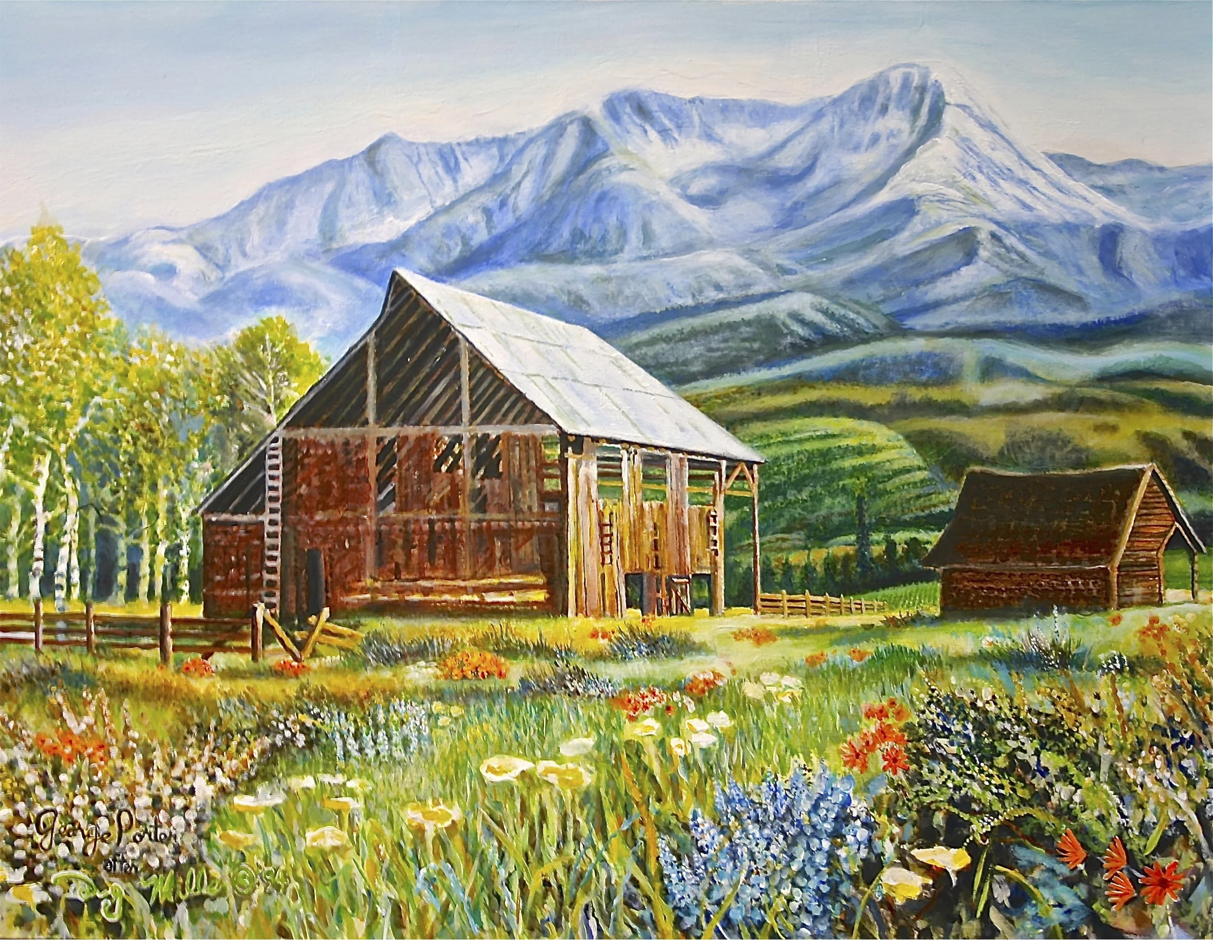 After the Masters: Light in the Landscape by George Porter Fine Art Continues at Stone Center, Inc. in November 2015