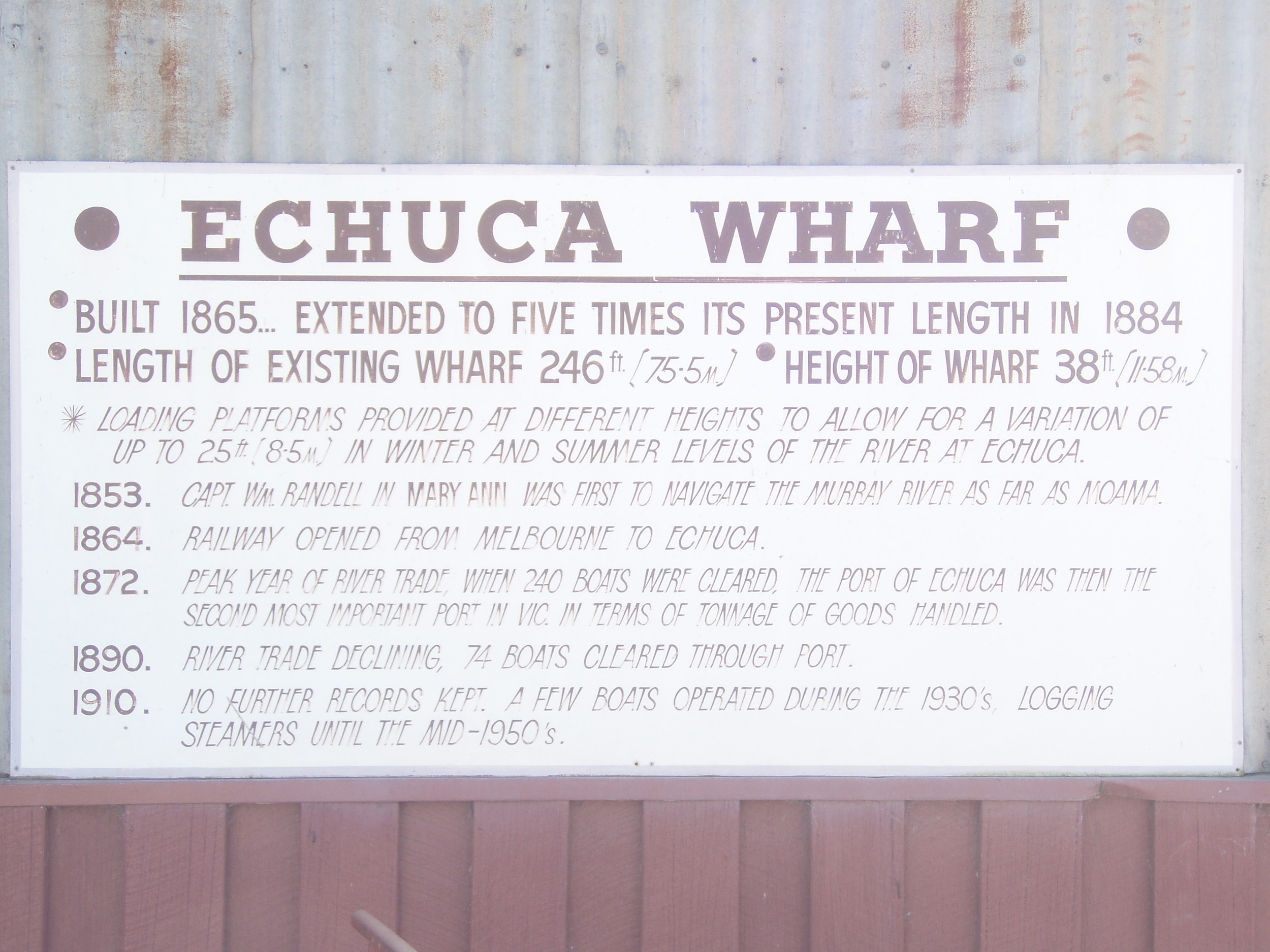 Port of Echuca 