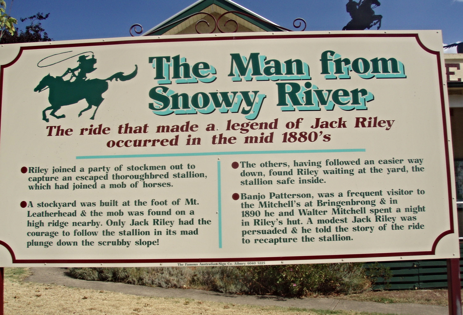  Man From Snowy River Museum, Corryong 