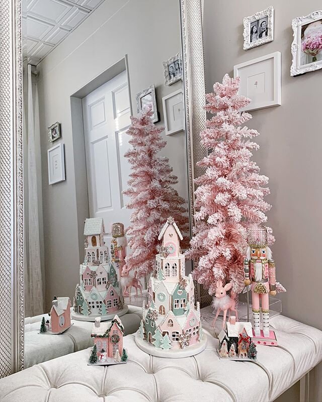 These were such happy finds this year! We were away for most of December so we didn&rsquo;t buy and decorate a tree. I felt a bit lost without one since it&rsquo;s our annual tradition. I ended up moving my hallway decorations into the living room an