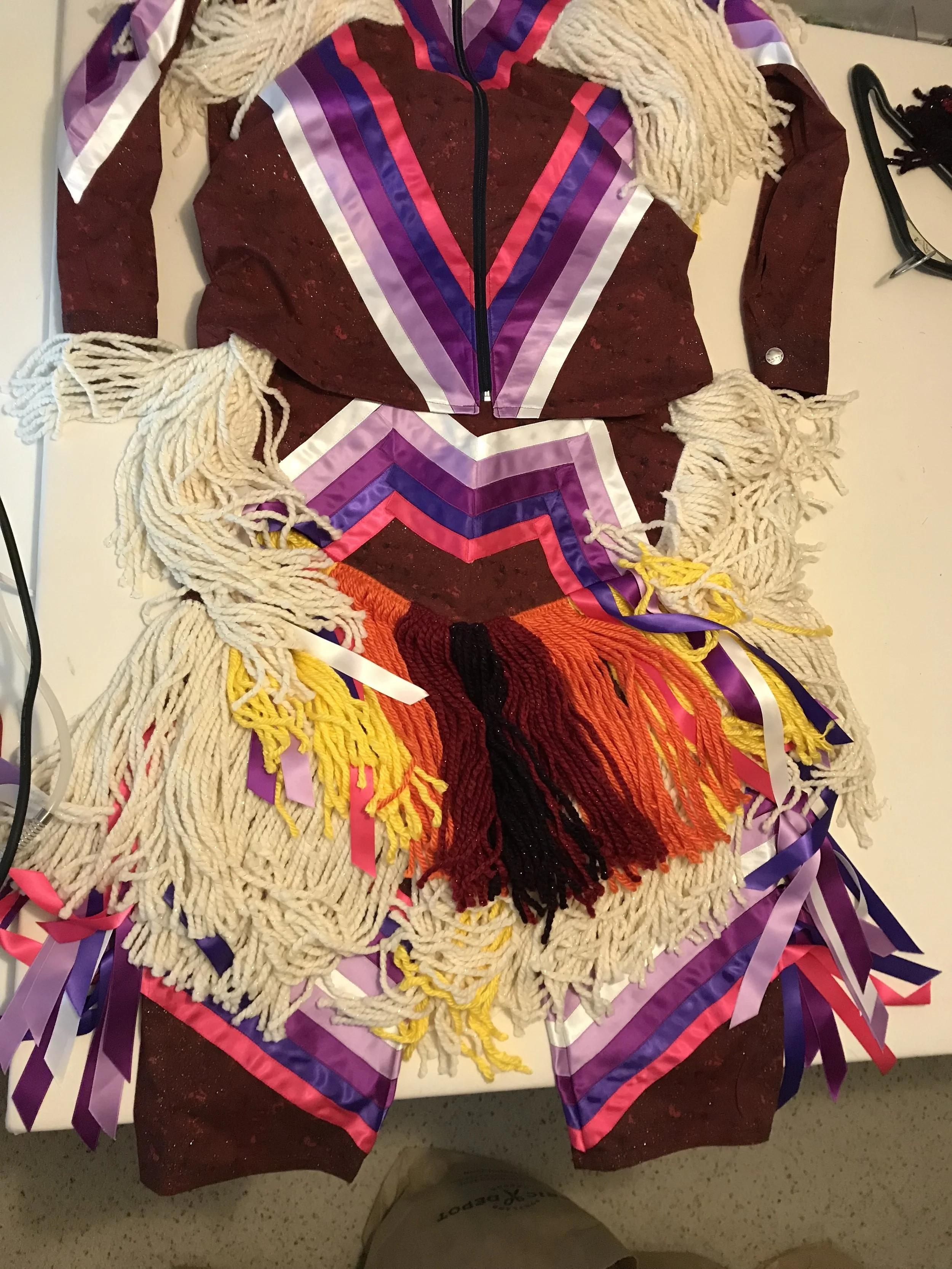 Grass Dancer dance regalia