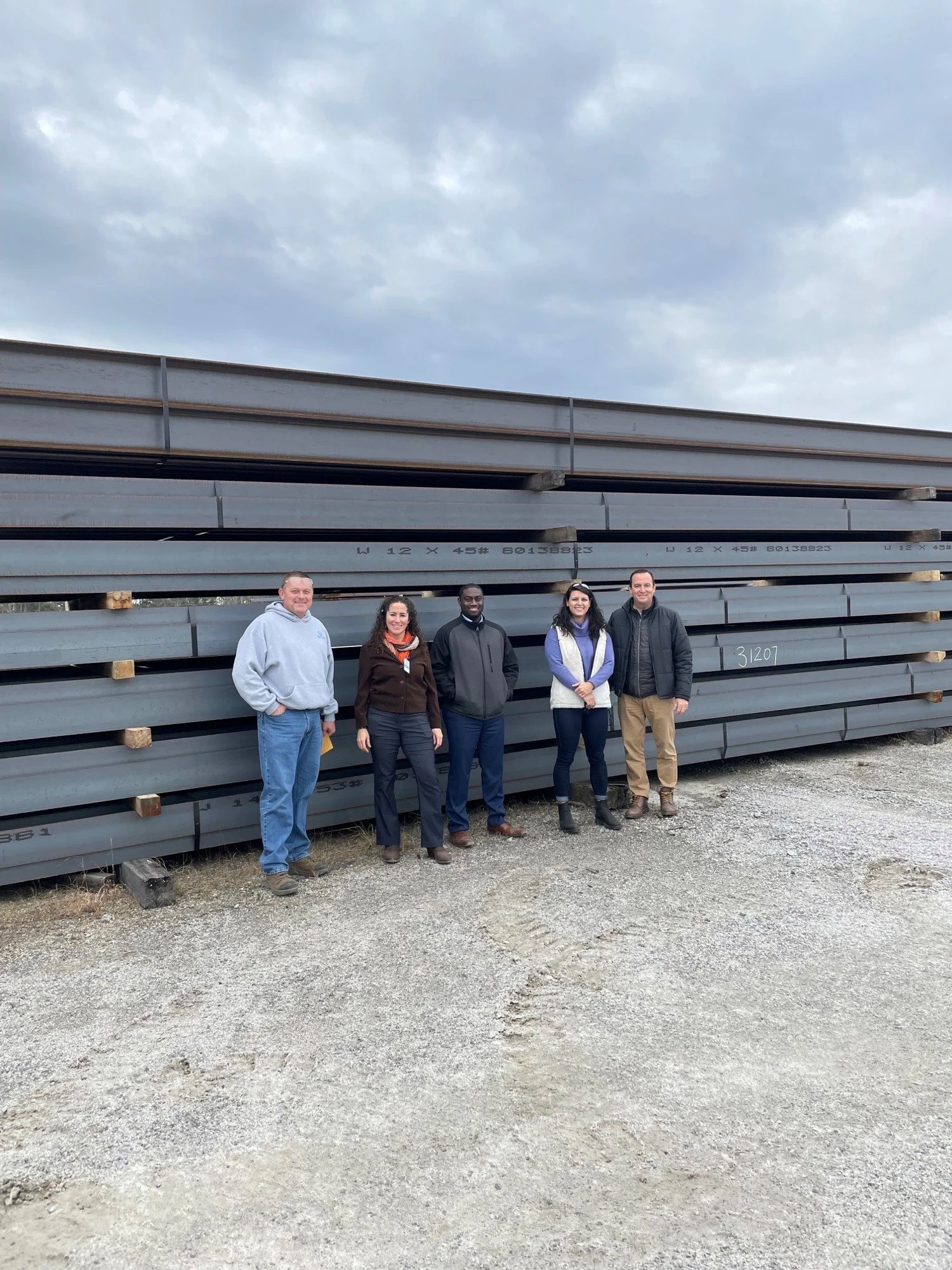 MBC Team for 400 West Elm Street "steels" a visit to SteelFab Alabama