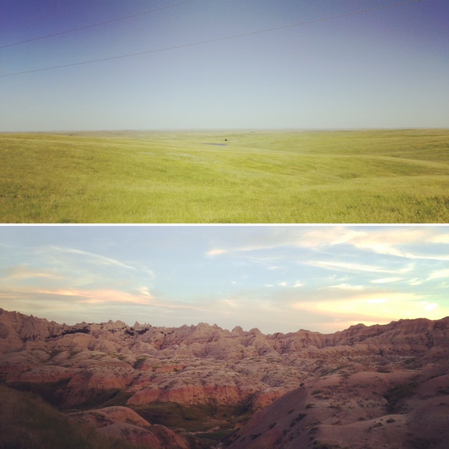 Just land.