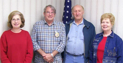 Ellen Gerber, Mike Smith, Bob Scoda, and Linda Karmgard
