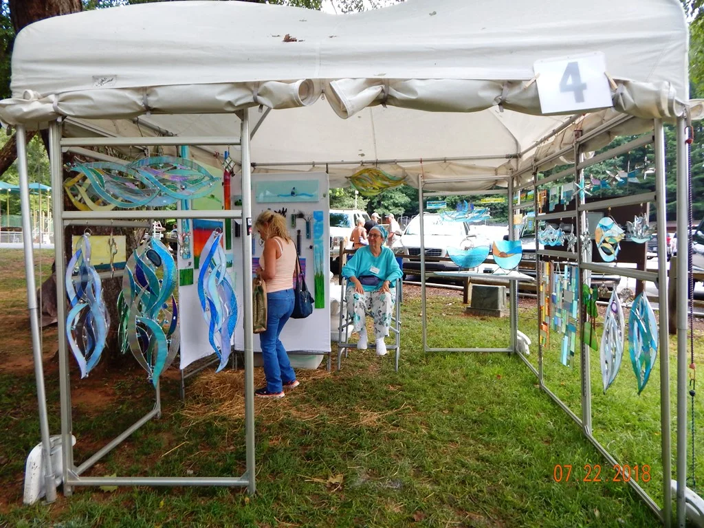 Booth 4, Sheron Davis, Decatur, GA. Stained Glass