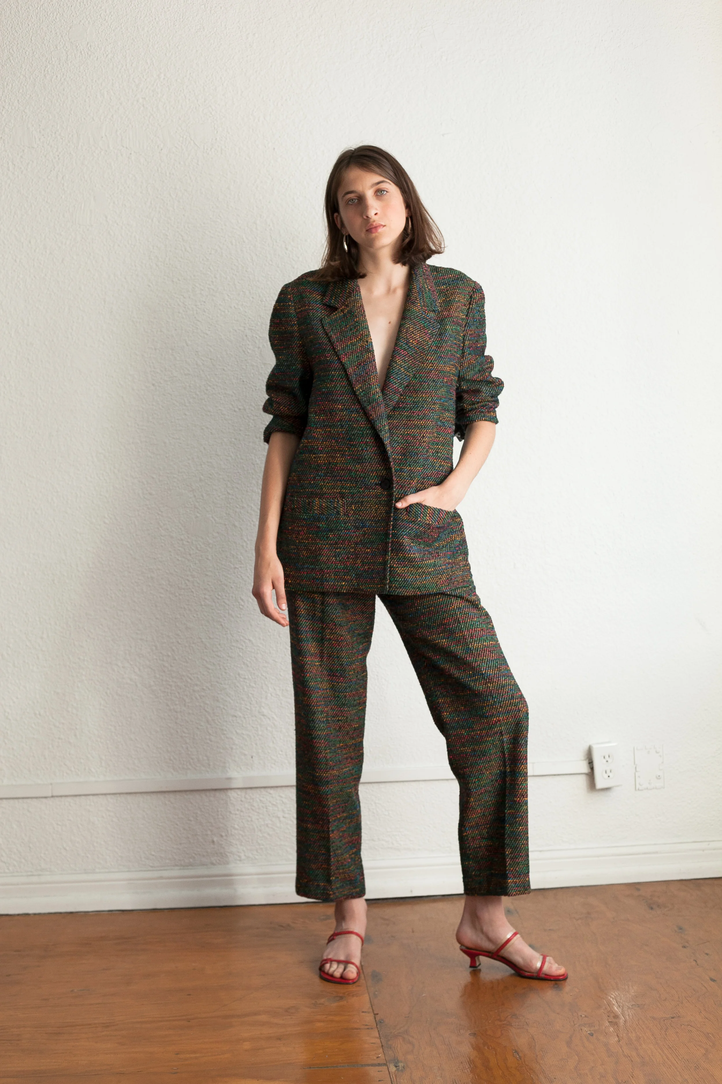 Rainbow Tweed Suit — Cameo Appearance Vintage