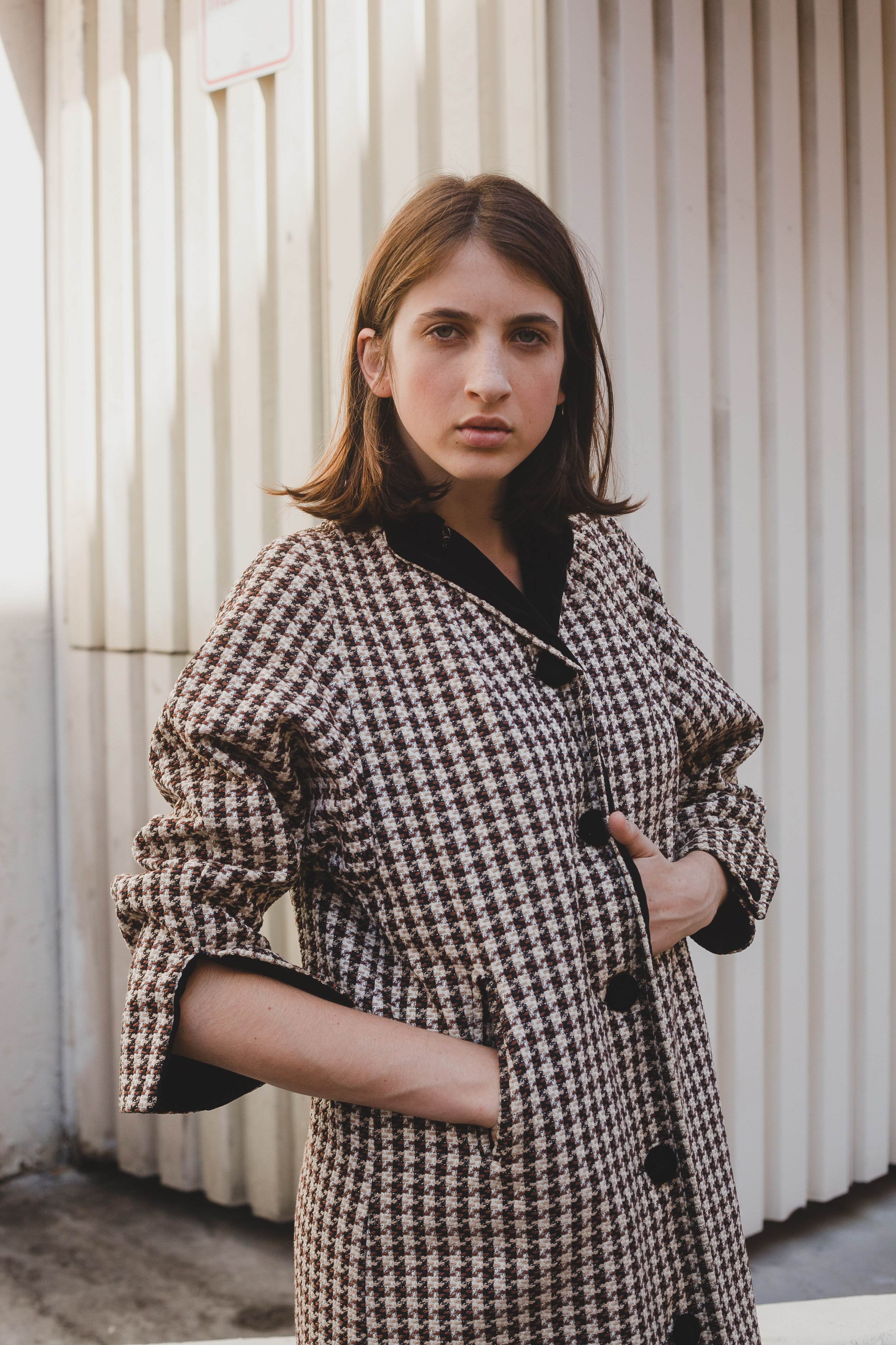 半額！SHORT SHAGGY COCOON OVER COAT CLANE - コクーン オーバー コート - SHORT SHAGGY COCOON OVER