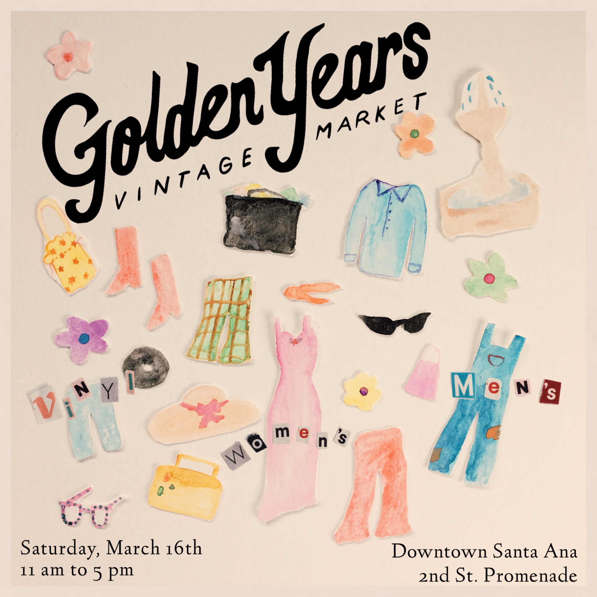 Golden Years Vintage Market - Spring 2019