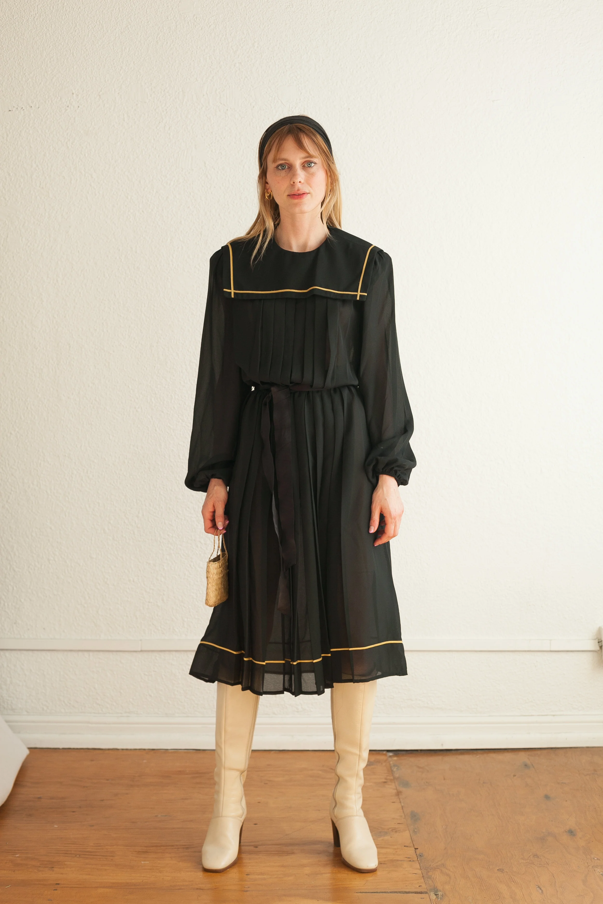 Vintage Goth Sailor Dress