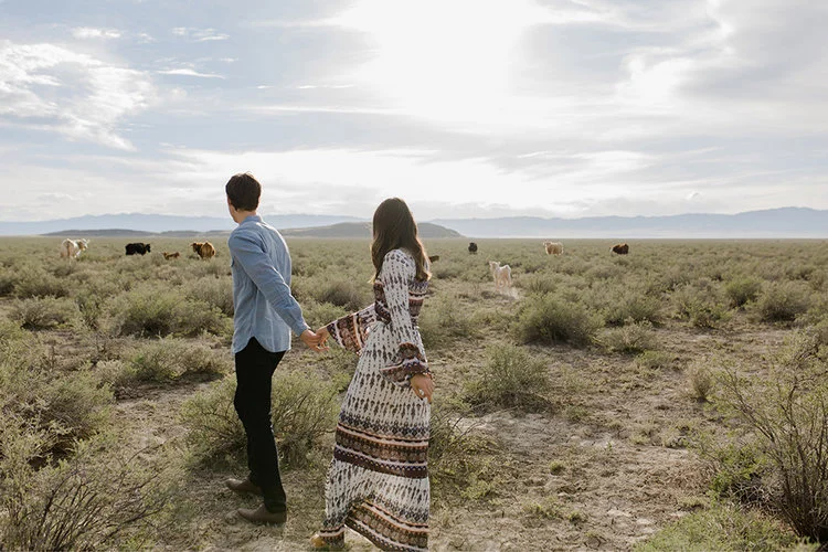 Utah Desert Engagements by Alixann Loosle